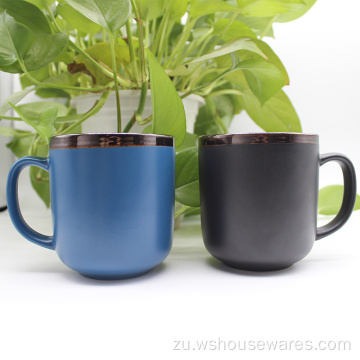 I-Wholesale eyenziwe ngokwezifiso ze-300ml ezingenalutho ezikhanyisiwe ze-ceramic mug